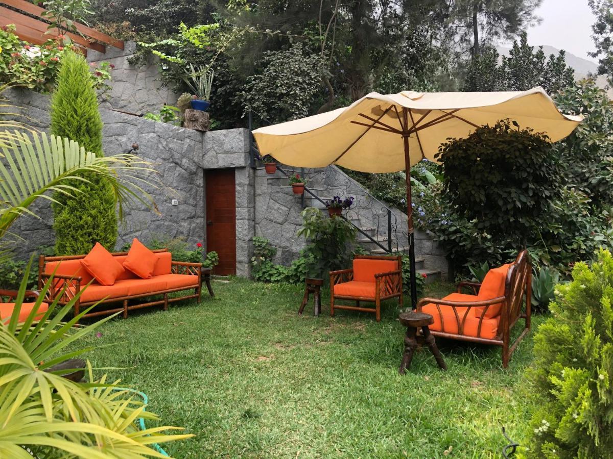 Casa Campo Machu Picchu - Club Los Girasoles, Chaclacayo Exteriör bild